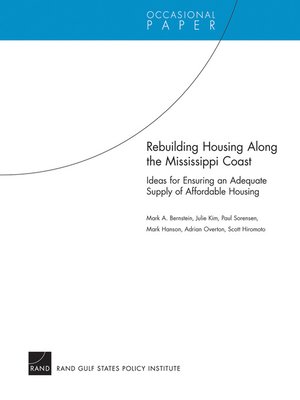 cover image of Rebuilding Housing Along the Mississippi Coast